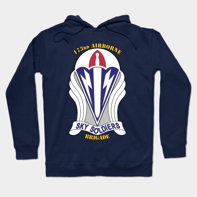 173rd Airborne Brigade Hoodie by MBK